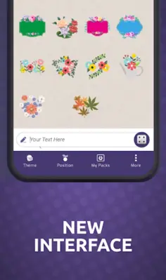 Texticker - WAStickerApps android App screenshot 3